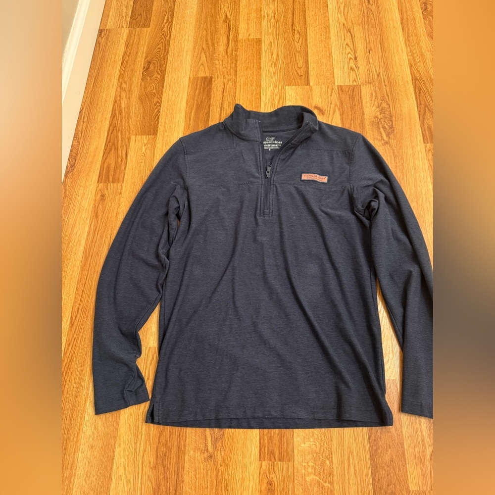 Vineyard Vines navy quarterzip